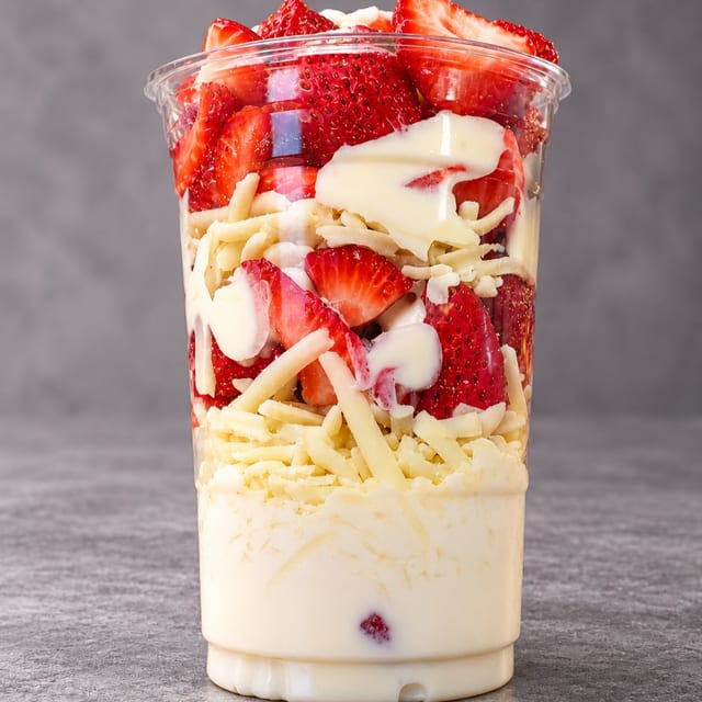 Quesito y Fresitas (Cheese and Strawberries).