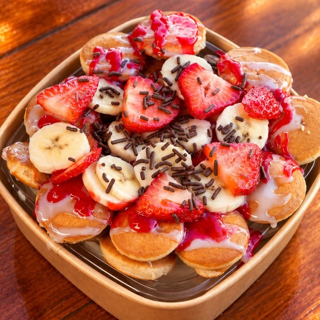 Strawberry (Mini Pancakes).