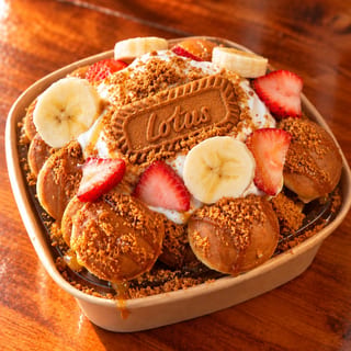 Biscoff Caramel (Mini Pancakes)